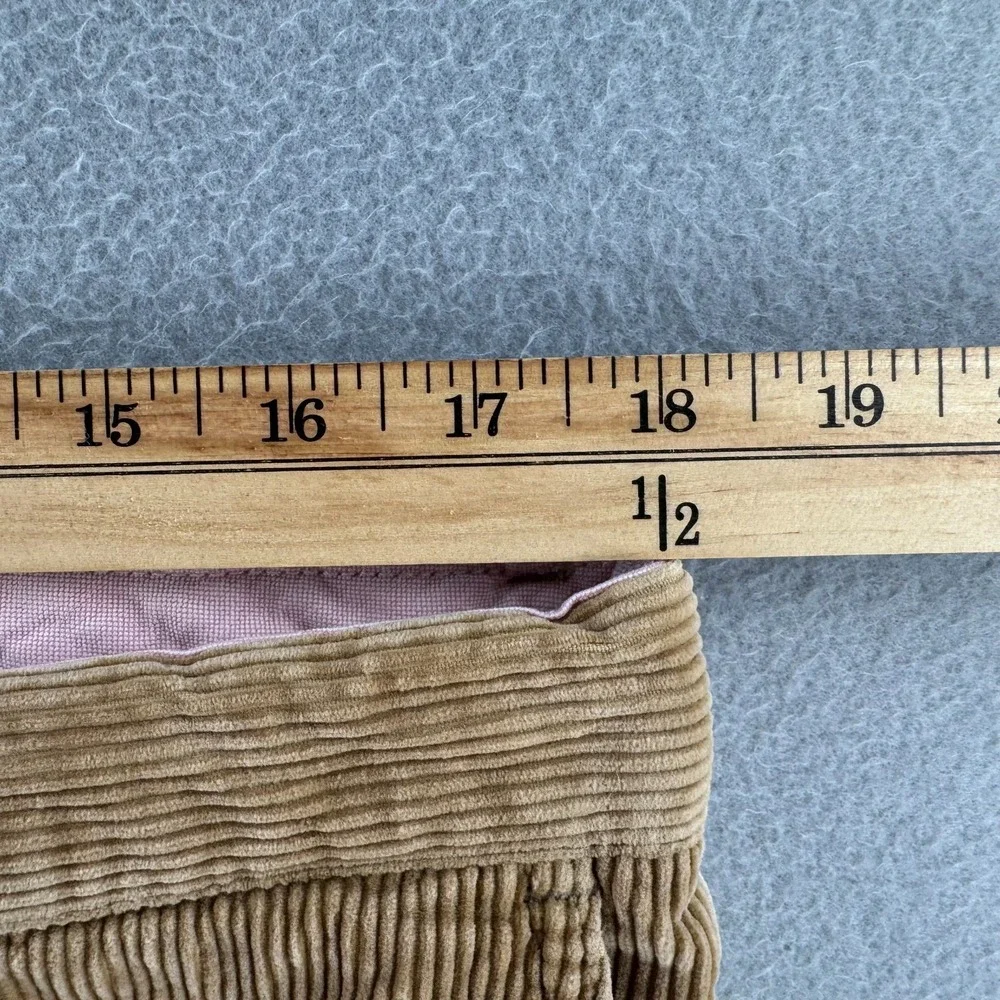 Ralph Lauren Rugby Pants Mens 36 (Fits 36x30) Beige Corduroy Cotton Chino
